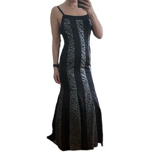 Jovani Evening Gown Black/Silver